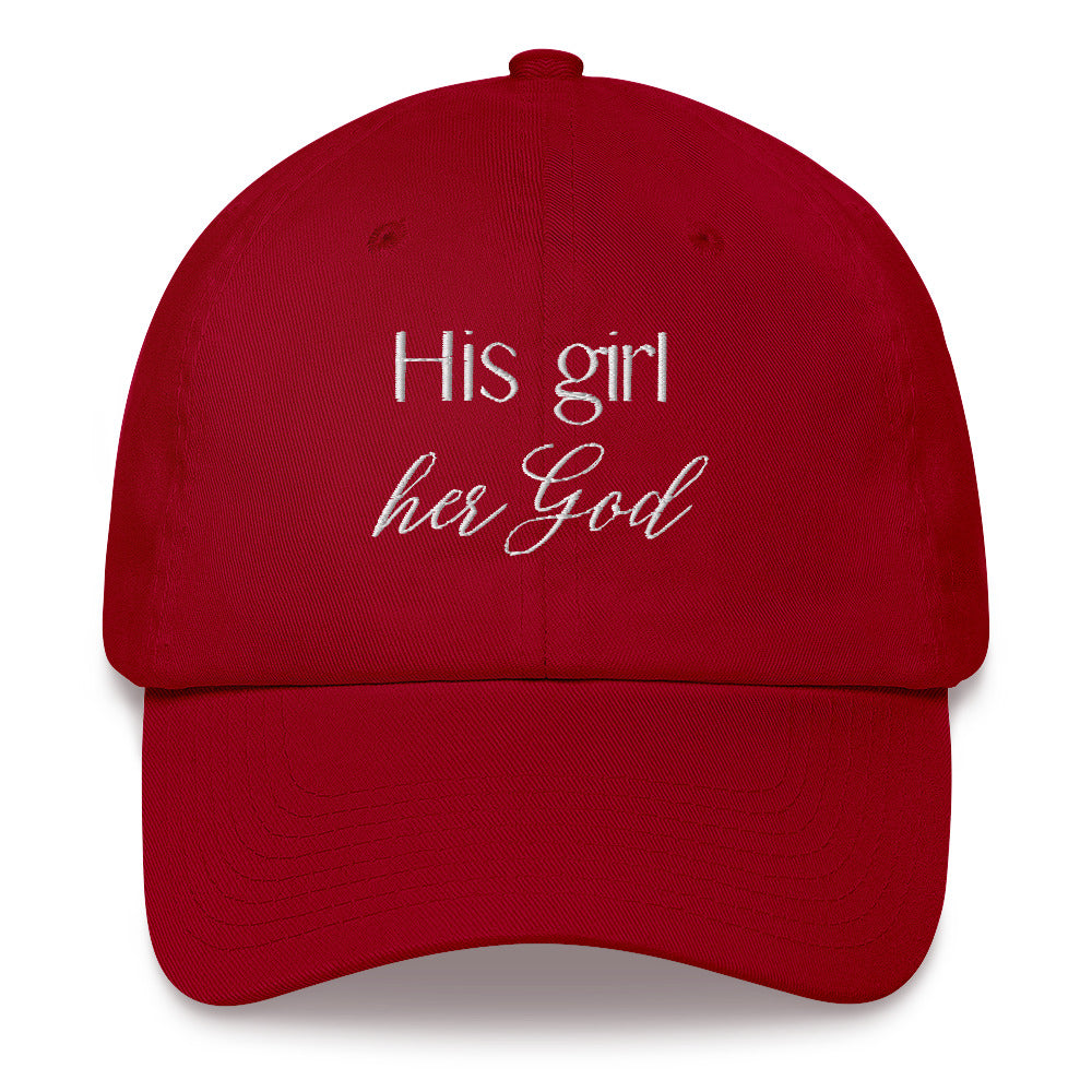 His girl her God Dad hat