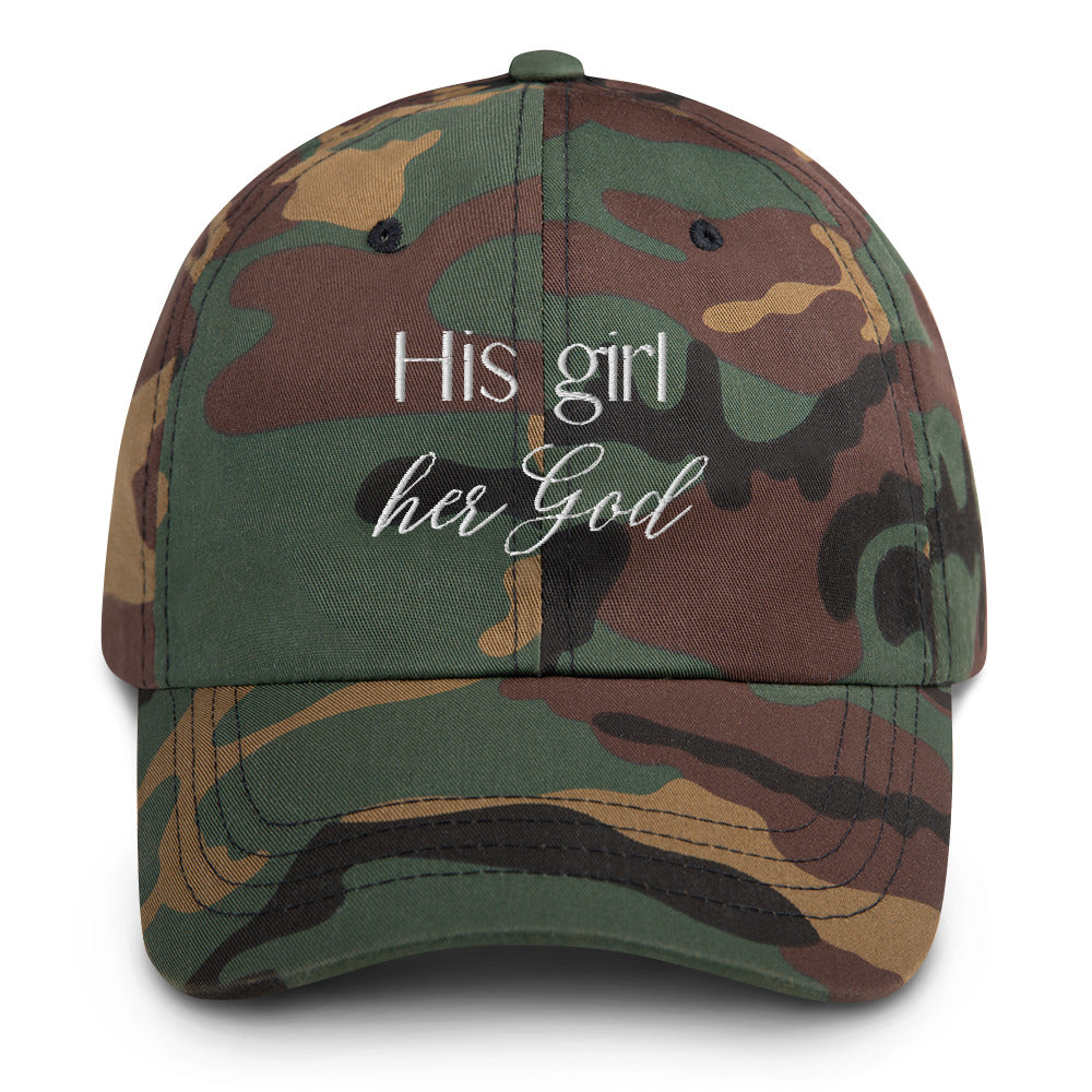 His girl her God Dad hat