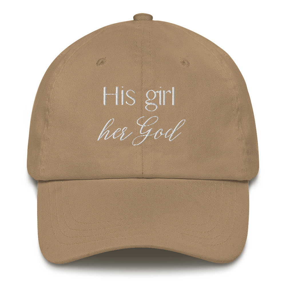 His girl her God Dad hat