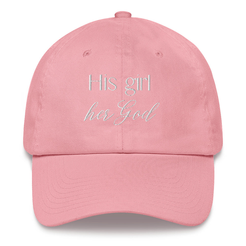 His girl her God Dad hat