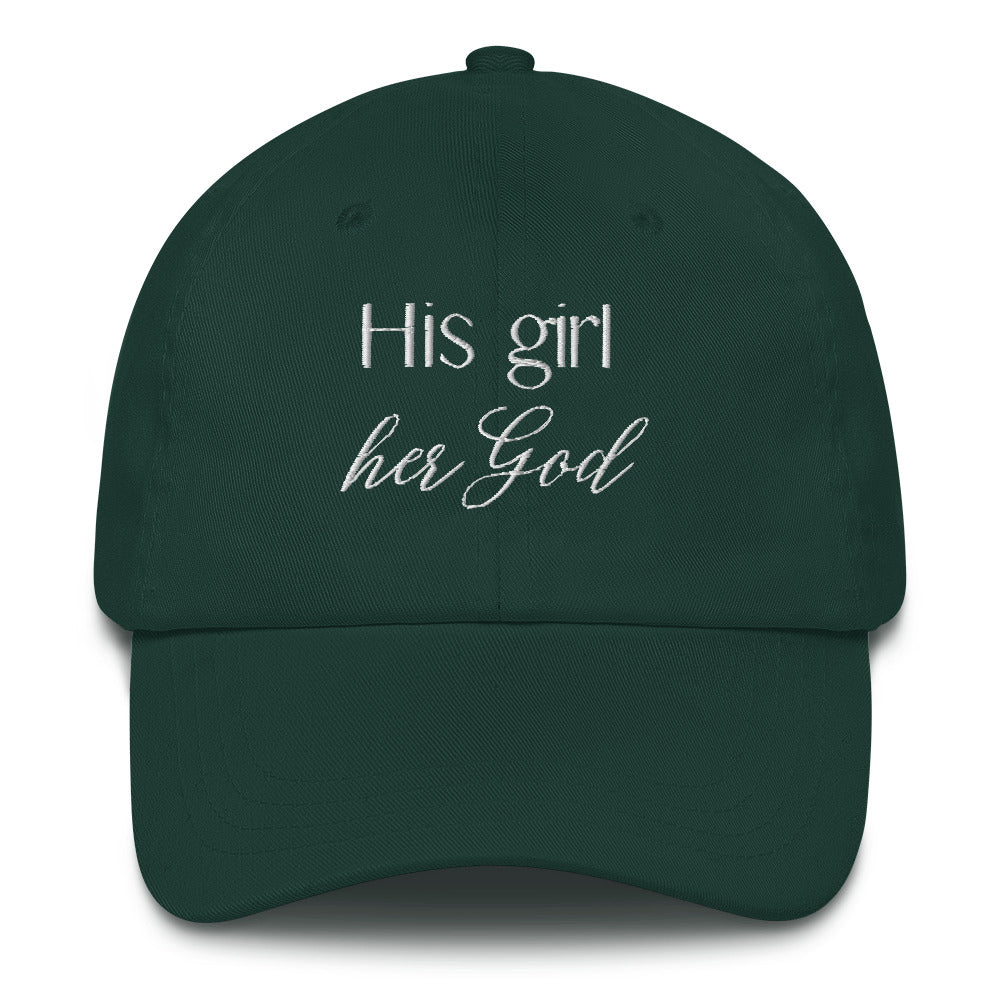 His girl her God Dad hat