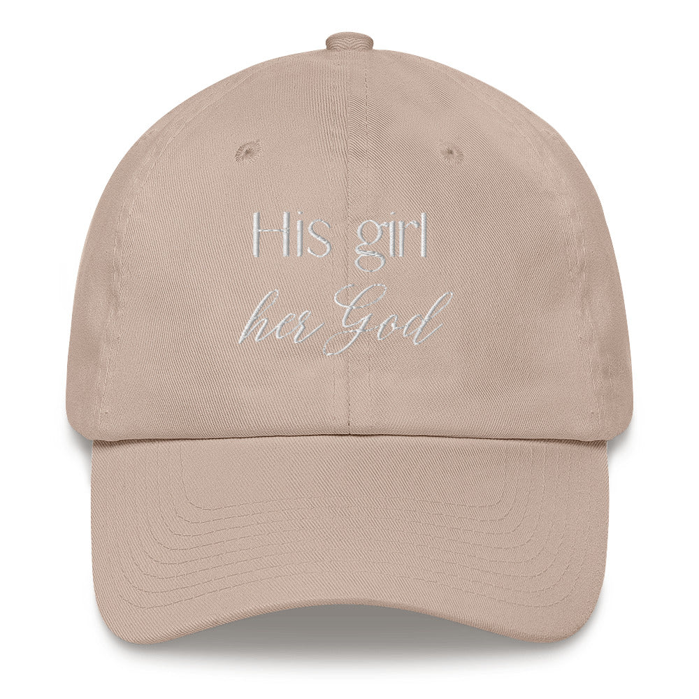 His girl her God Dad hat