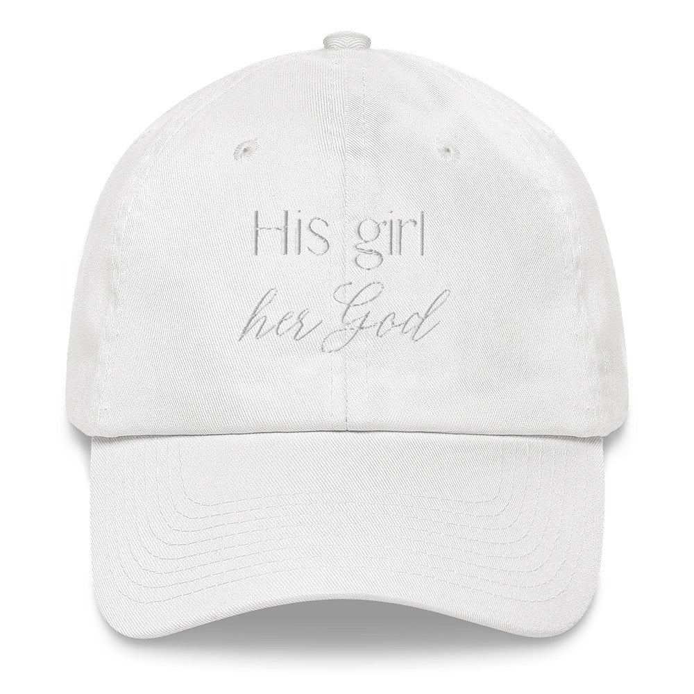 His girl her God Dad hat