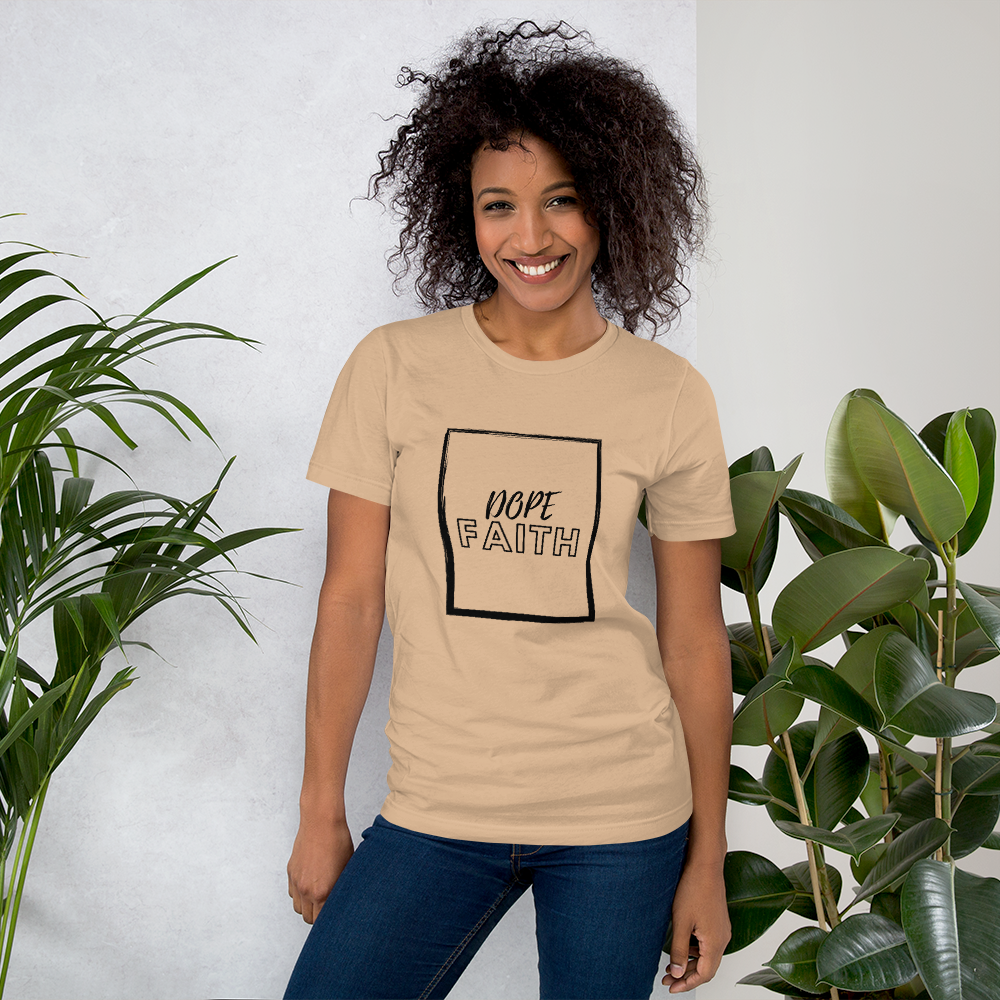 DOPE FAITH Short-Sleeve Unisex T-Shirt