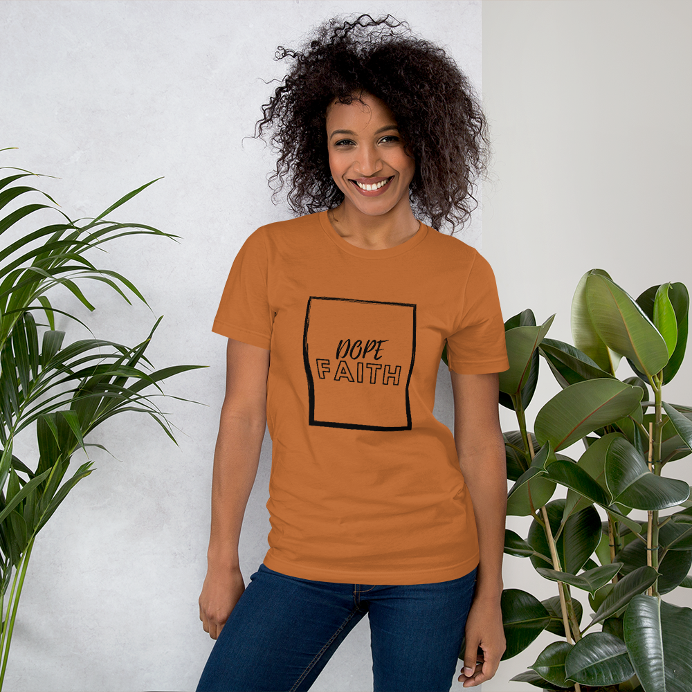 DOPE FAITH Short-Sleeve Unisex T-Shirt